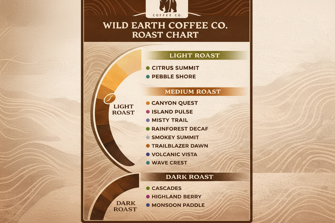 Wild Earth Coffee Roast Guide: Find Your Perfect Roast